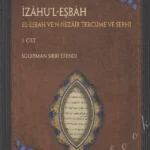 İzahu'l Eşbah - El Eşbah Ve'n Nezair Tercüme Ve Şerhi