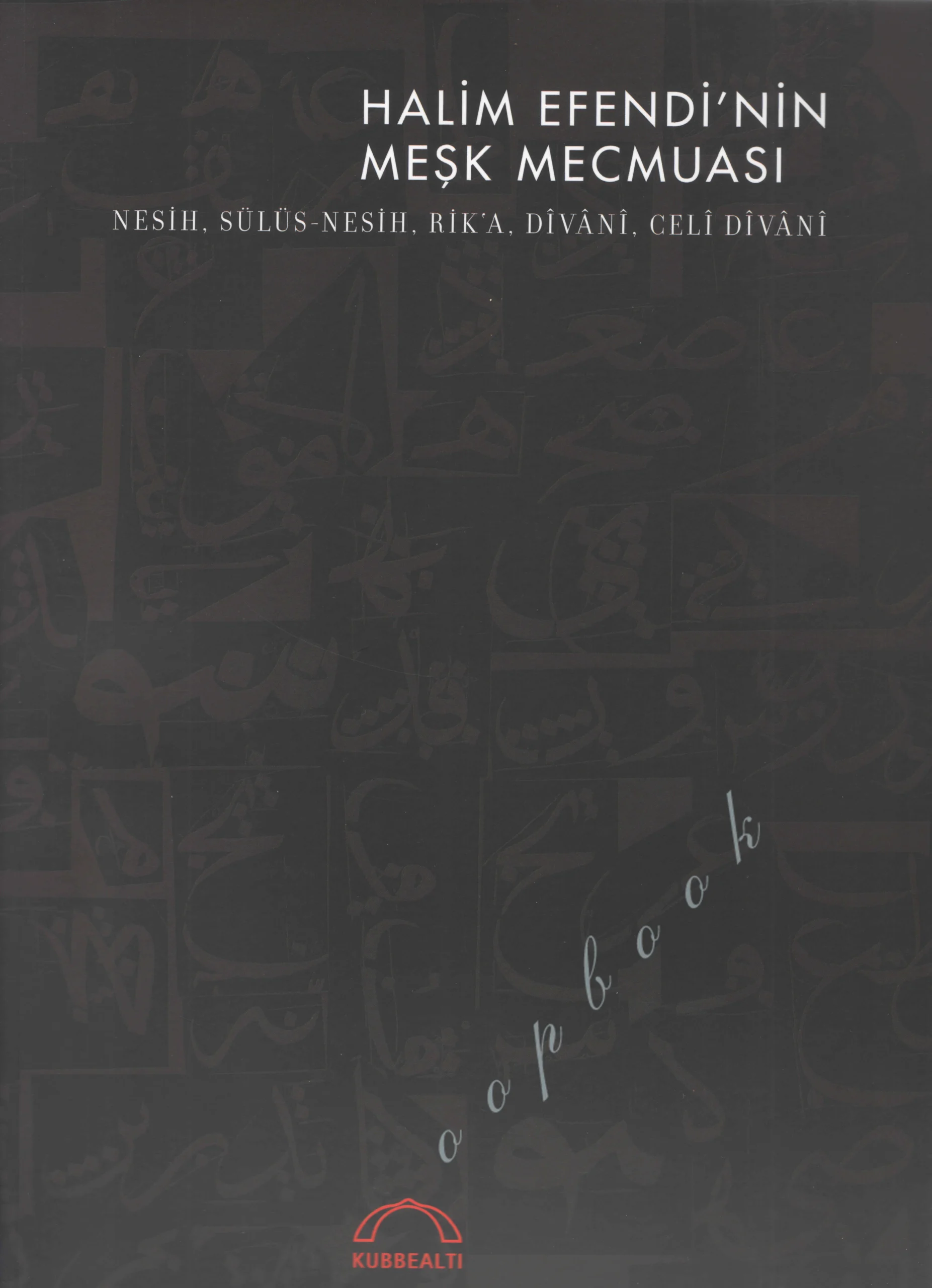 HalimEfendininMeşkMecmuası Halim Efendi'nin Meşk Mecmuası - Nesih, Sülüs-Nesih, Rik'a, Divani, Celi Divani - Görsel 1